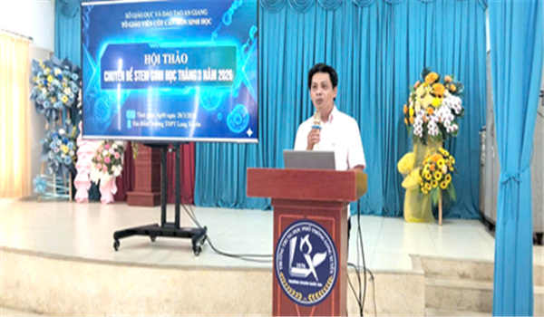 BỘ MÔN SINH HỌC CÓ HẸN VỚI HỘI THẢO CHUYÊN ĐỀ STEM NĂM 2026